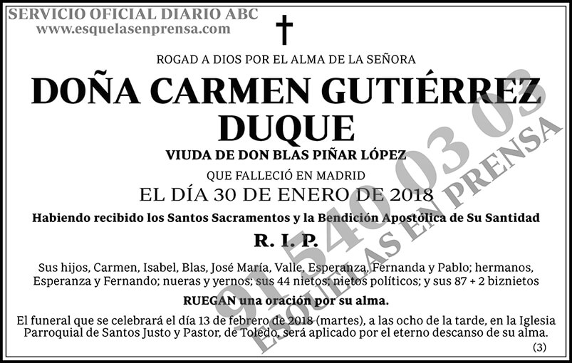 Carmen Gutiérrez Duque